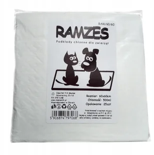 Ramzes Podkłady maty do nauki sikania 60x60 25szt - Maty do nauki czystości - miniaturka - grafika 16