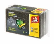 Ściereczki, gąbki, czyściki - Jan Niezbędny Silver Block Zmywaki kuchenne 2 szt - miniaturka - grafika 1