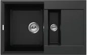 Zlewozmywaki - Elleci Easy 325 40 Full black - miniaturka - grafika 1