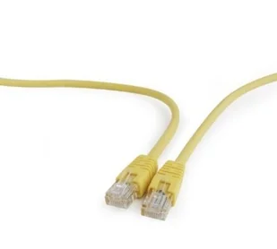 Gembird Patch cord kat.5e osłonka zalewana 2M zołty (PP12-2M/Y) - Patchcordy - miniaturka - grafika 2