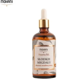 Mohani Olej ze słodkich migdałów - Sweet Almonds Oil Olej ze słodkich migdałów - Sweet Almonds Oil - Balsamy i kremy do ciała - miniaturka - grafika 3