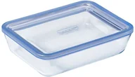 Pojemniki kuchenne - Pyrex Pojemnik "Pure Glass" w kolorze niebieskim - 1,5 l - miniaturka - grafika 1