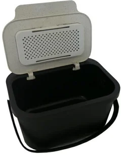 Practic Kosz Do Segregacji Odpadów Bini 4,5l Bio 35% Czarno-beżowe Pracitc.. AVO000482 - Kosze na śmieci - miniaturka - grafika 6