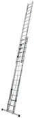 Rusztowania - Krause Corda drabina rozsuwana z linką 2x16 szczebli 031525 - miniaturka - grafika 1