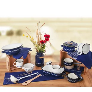 Orion Kanka bańka na mleko do mleka emaliowana retro 2L 152597 - Dzbanki i imbryki - miniaturka - grafika 5