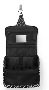 Reisenthel Kosmetyczka Toiletbag - signature black RWH7054 - Kosmetyczki, organizery i kuferki - miniaturka - grafika 2