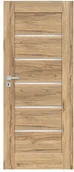 Drzwi wewnętrzne - Drzwi pokojowe Toreno 90 prawe dąb srebrzysty - miniaturka - grafika 1