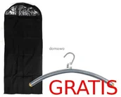 Pokrowce na ubrania - POKROWCE POKROWIEC NA MARYNARKI ŻAKIETY 147x61x7cm - miniaturka - grafika 1