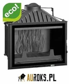 Wkłady kominkowe - Uniflam WKŁAD KOMINKOWY 700 PLUS ECO Z SZYBREM, DOPROWADZENIE POWIETRZA REF. 907-697 907-697 - miniaturka - grafika 1