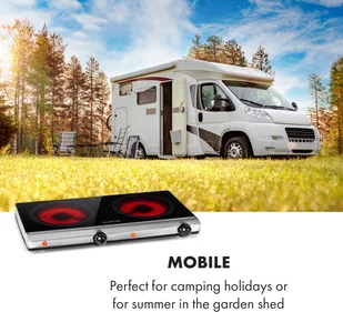 Płyta elektryczna Klarstein CP10-CookBuddy-SL - Płyty elektryczne - miniaturka - grafika 5