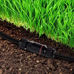 Geberit v-tac Mufa Hermetyczna Czarna IP68 V-TAC VT-792 - Kostki, złączki, wtyczki - miniaturka - grafika 3