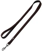 Smycze dla psów - Hunter Smycz Softie brązowa Dł x szer. 100 cm x 20 mm - miniaturka - grafika 1