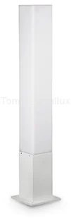 Ideal Lux Lampa stojąca EDO OUTDOOR PT1 SQUARE BIANCO 142999 - Lampy ogrodowe - miniaturka - grafika 2