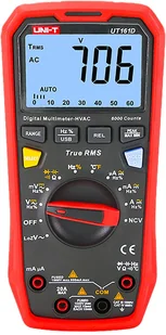 UNI-T Miernik uniwersalny UT161D LEC-MIE0433 - Inne urządzenia pomiarowe - miniaturka - grafika 2
