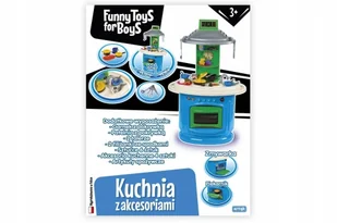 Artyk Kuchnia 100 cm dla chłopców GXP-601626 - Zabawki AGD - miniaturka - grafika 2