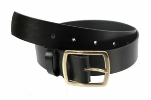 PolskaGalanteria.pl Klamra Do Paska Damskiego Skórzanego 40 mm Sprzączka DeLuxe Bardzo Mocna ZŁOTA - Paski - miniaturka - grafika 4