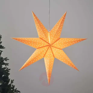 Markslojd Gwiazda Clara, aksamitna, 75 cm, pomarańczowa - Ozdoby bożonarodzeniowe - miniaturka - grafika 3