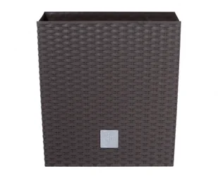 Prosperplast RATO LOW Doniczka 4l ratan umbra DRTS170L - Donice Prosperplast RATO LOW Doniczka 4l ratan umbra DRTS170L - Donice - miniaturka - grafika 1