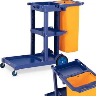 ulsonix Wózek do sprzątania - nieprzemakalna torba UNICLEAN 12 - 3 LATA GWARANCJI UNICLEAN 12 - Wózki serwisowe - miniaturka - grafika 2