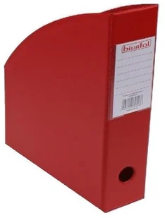 Biurfol Pojemnik na czasopisma 10 cm czerwony - Przybory szkolne - miniaturka - grafika 2