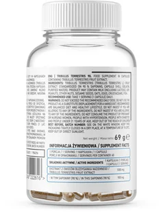 OstroVit Supreme Capsules Tribulus Terrestris 90 60 caps - Aminokwasy OstroVit Supreme Capsules Tribulus Terrestris 90 60 caps - Aminokwasy - miniaturka - grafika 4