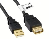 Kable USB - mumbi mumbi 10397 USB 2.0 przedłużacz (wtyczka USB A do złącza USB A), 2,00 m USB 2.0 Verlängerungskabel - miniaturka - grafika 1