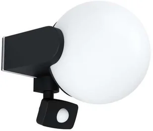 Eglo RUBIO oprawa ścienna zewnętrzna z czujnikiem IP44 E27 czarna 99573 - Akcesoria do oświetlenia - miniaturka - grafika 2