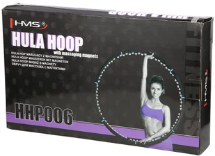 HMS Hula-Hop masujący z magnesami 98 cm HHP006 - 28463-uniw - Pozostały sprzęt i akcesoria do ćwiczeń - miniaturka - grafika 8