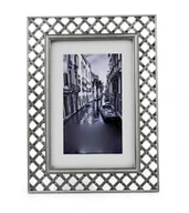 Ramki na zdjęcia - Icar Ramka dekoracyjna 15x21 srebrna RM09 RM0968S - miniaturka - grafika 1