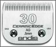 Maszynki i nożyczki dla psów - Andis - ostrze CeramicEdge nr 30 - 0,5 mm - miniaturka - grafika 1