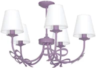 Lampy sufitowe - Decoland Żyrandol KOKARDKA 5xE14/60W/230V - miniaturka - grafika 1