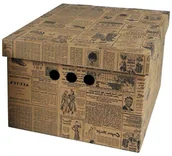 Pudła i pojemniki do przechowywania - Global-Pak Pudło GAZETA 15 L 33 X 25 X 18 CM - miniaturka - grafika 1