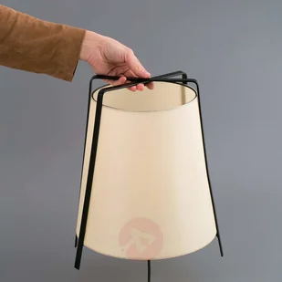 Faro Barcelona Akane Lampa stołowa Czarny, 1-punktowy 28370 - Lampy stojące - miniaturka - grafika 4