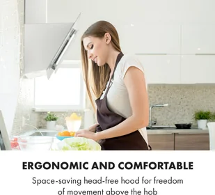 Klarstein TK15CH-Eleonora-60WH - Okapy kuchenne - miniaturka - grafika 7