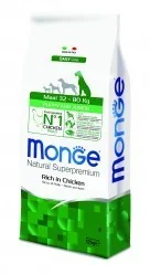 Monge Maxi Puppy&Junior Chicken 12 kg - Sucha karma dla psów Monge Maxi Puppy&Junior Chicken 12 kg - Sucha karma dla psów - miniaturka - grafika 1