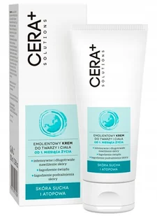 Synoptis PHARMA CERA+ SOLUTIONS Emolientowy krem do twarzy i ciała od 1. miesiąca życia, 100 ml Wysyłka kurierem tylko 10,99 zł - Kremy dla dzieci - miniaturka - grafika 2