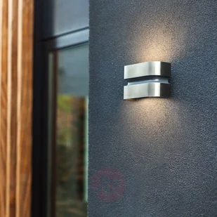 ECO-Light Kinkiet zewnętrzny LED Maya ze stali szlachetnej - Lampy ogrodowe - miniaturka - grafika 2