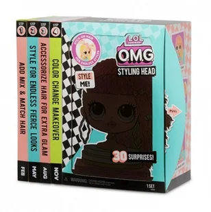 MGA Głowa do stylizacji L.o.l. Omg Lol - Figurki dla dzieci - miniaturka - grafika 2