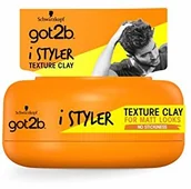Kosmetyki do stylizacji włosów - Schwarzkopf got2b iStylers Texture Clay - miniaturka - grafika 1