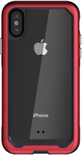 Ghostek Etui Atomic Slim2 iPhone XS Max 6.5 Red Ghostek (GHO093BLK) - Etui i futerały do telefonów - miniaturka - grafika 2