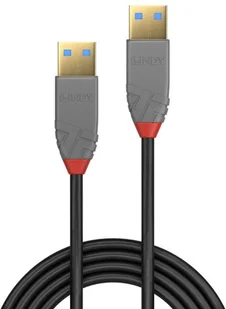 Lindy 36751 Kabel USB 3.0 typ A Anthra Line 1m LY-36751 - Kable USB - miniaturka - grafika 2