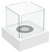 Biokominki - Kratki.pl Biokominek TANGO 3 Biały - miniaturka - grafika 1