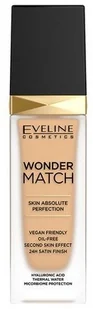 Eveline Podkład Wonder Match 20 Medium Beige - Podkłady do twarzy - miniaturka - grafika 2