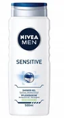 Żele pod prysznic dla mężczyzn - Nivea Men, Sensitive, Żel pod prysznic, 400 ml - miniaturka - grafika 1