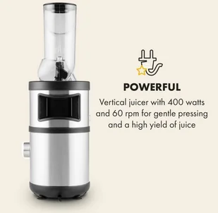 Klarstein OJ6-Fruitberry-S - Wyciskarki wolnoobrotowe - miniaturka - grafika 8