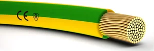 Elektrokabel Przewód instalacyjny 450/750V LgY 16 żółto-zielony LGY16Ż - Przewody elektryczne - miniaturka - grafika 2