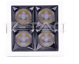 Downlight v-tac Oprawa V-TAC SAMSUNG CHIP 16W UGR19 CRI90+ 12st VT-2-16 4000K 1280lm - Oprawy, klosze i abażury - miniaturka - grafika 3