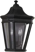 Lampy ogrodowe - Feiss COTSWOLD LANE FE/COTSLN7 BK kinkiet 2x60W E14 - miniaturka - grafika 1
