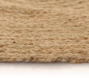 vidaXL Dywan pleciony z juty, 90 cm, okrągły 245336 - Dywaniki łazienkowe - miniaturka - grafika 6