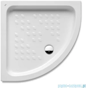 Roca ITALIA  ceramiczny 1/4 koła 90x90 R550 A3740HL000 - Brodziki prysznicowe - miniaturka - grafika 2